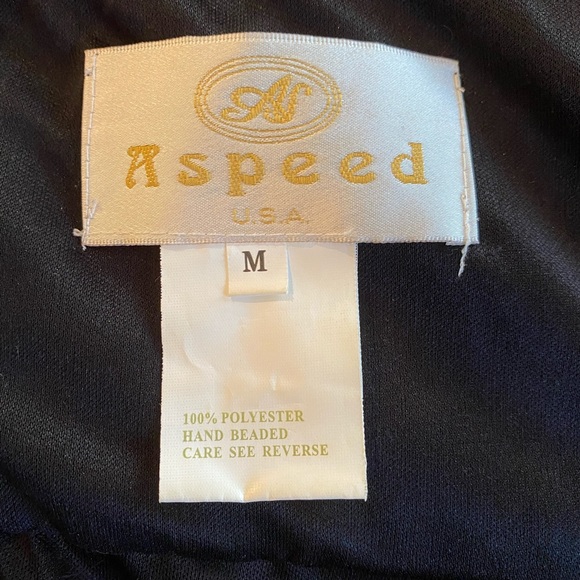 Beaded Empire Waist Formal Gown - Picture 7 of 8